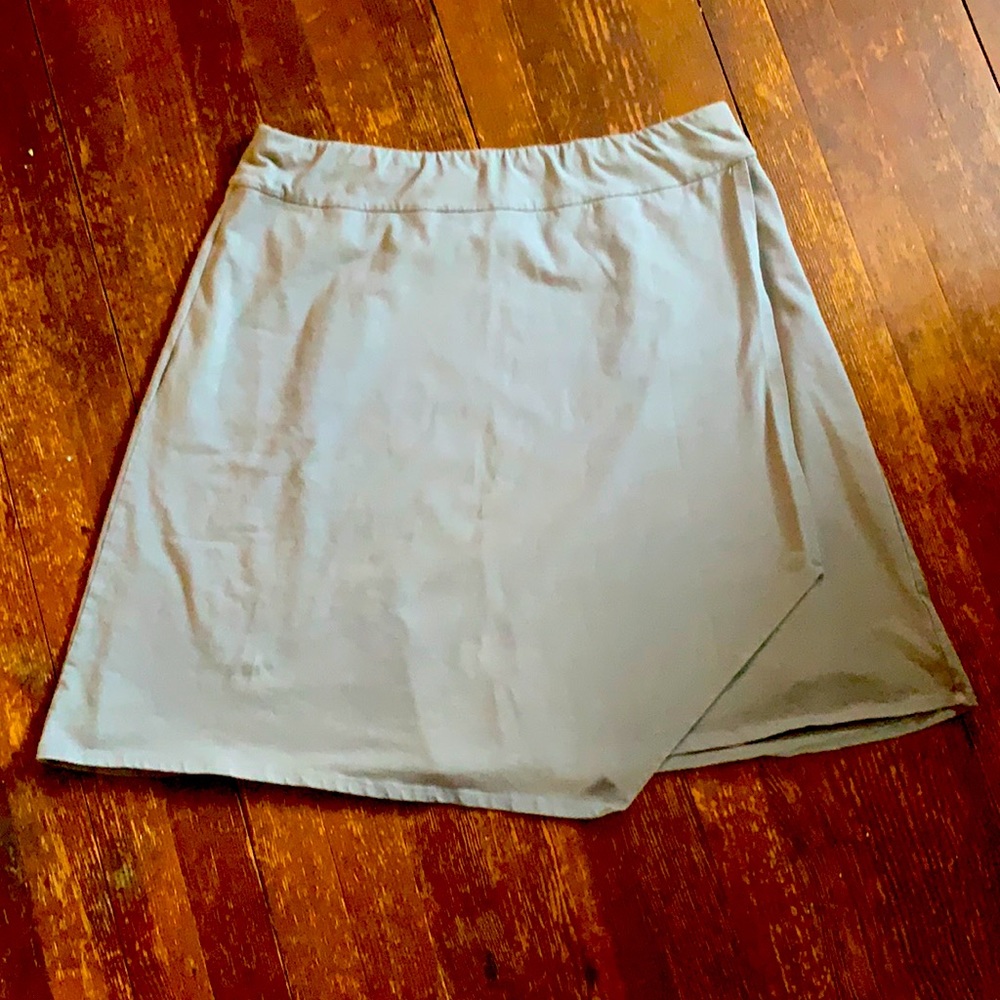 Eileen Fisher faux wrap skirt